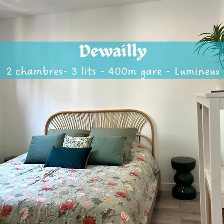 Dewailly, 2 Chambres, 3 Lits, Elegant, 700M Centre Ville Amiens Eksteriør billede