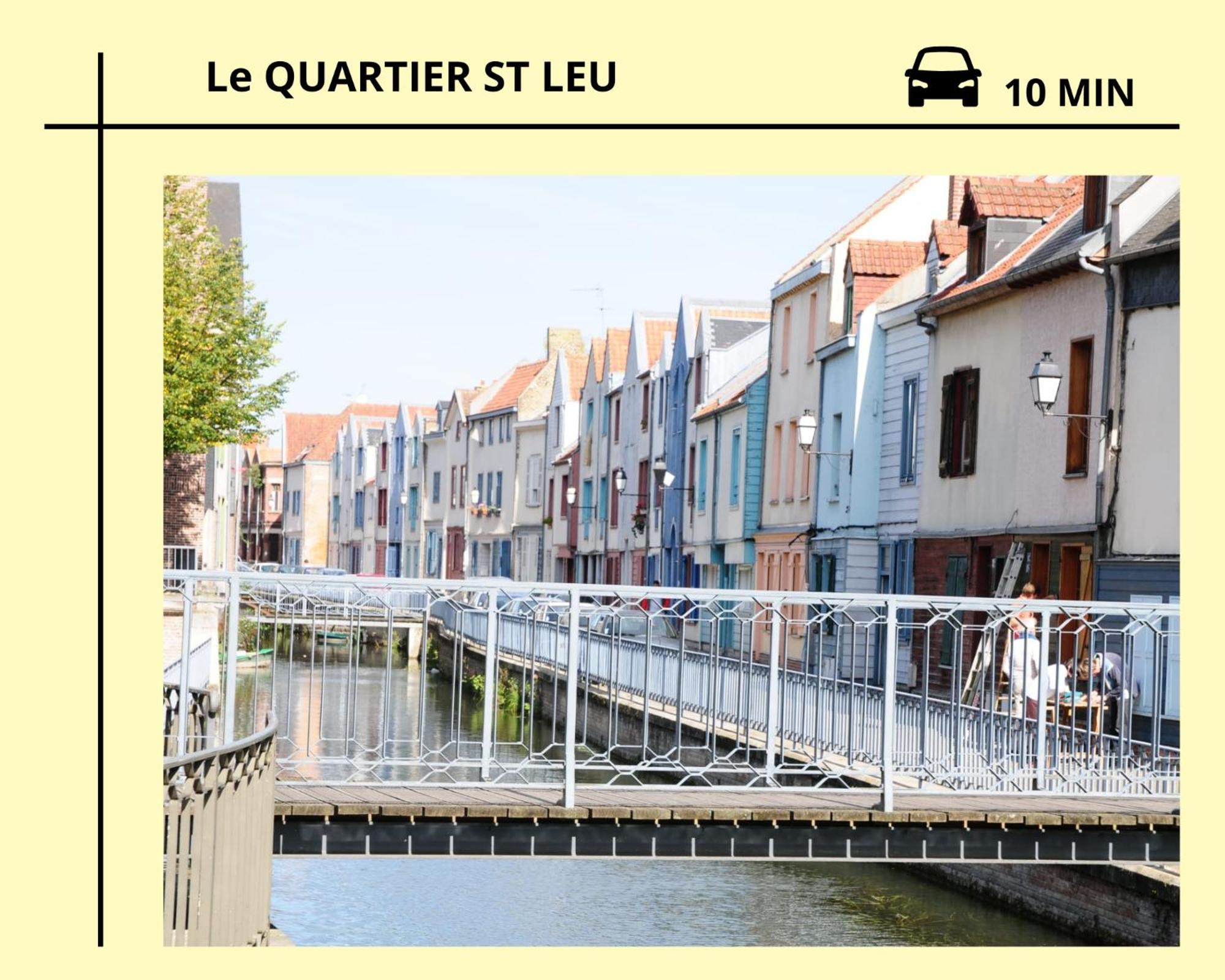 Dewailly, 2 Chambres, 3 Lits, Elegant, 700M Centre Ville Amiens Eksteriør billede